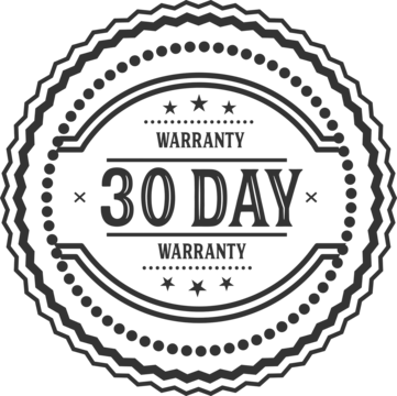 30-day warranty